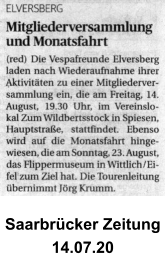 Saarbrücker Zeitung 14.07.20