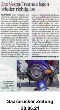 Saarbrücker Zeitung  30.06.21