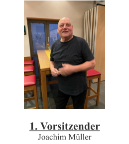 1. Vorsitzender Joachim Mller