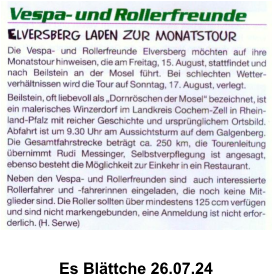 Es Blttche 26.07.24