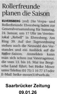 Saarbr�cker Zeitung  09.01.26