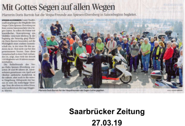 Saarbrücker Zeitung 27.03.19
